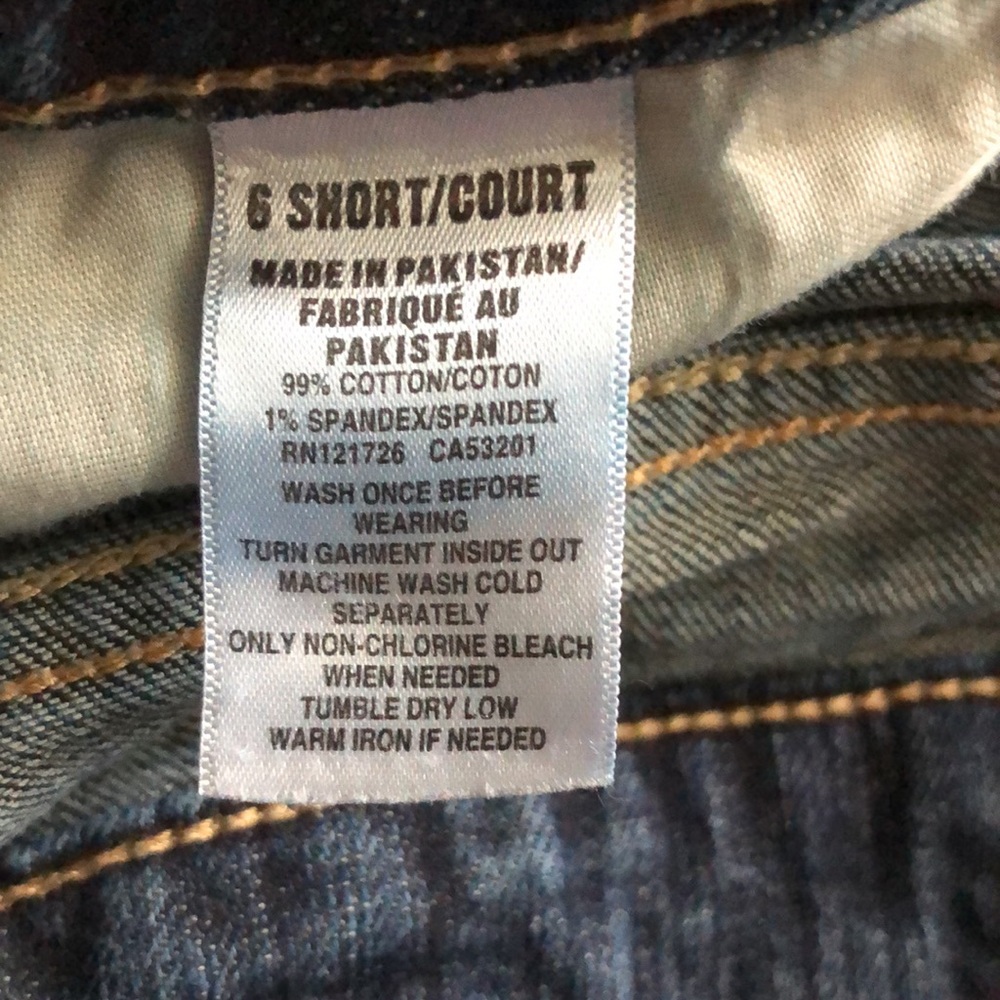 Aeropostale skinny jeans short size 6 - Picture 6 of 6